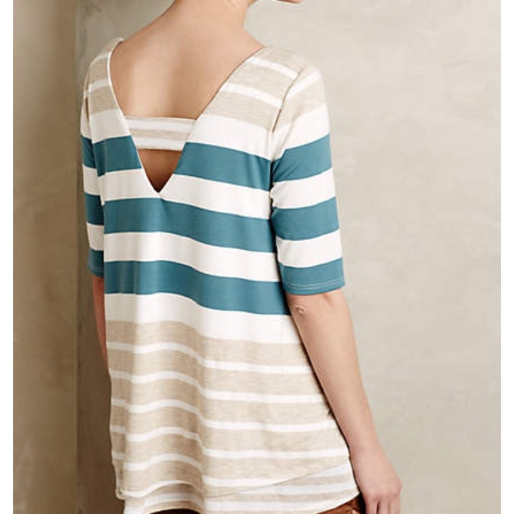 Puella Striped Tunic from Anthropologie